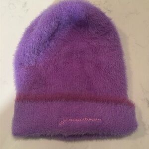 Jacquemus purple Le Bonet Beanie / never worn